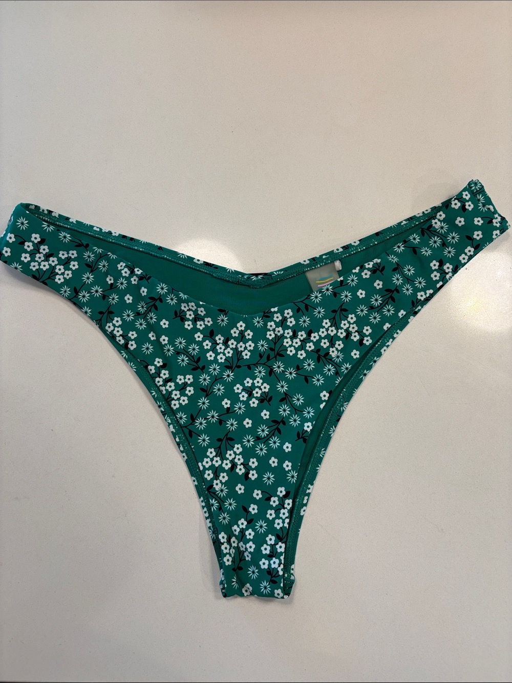 Tropik V-Cut High-Leg Brazilian Cut Bikini Bottom